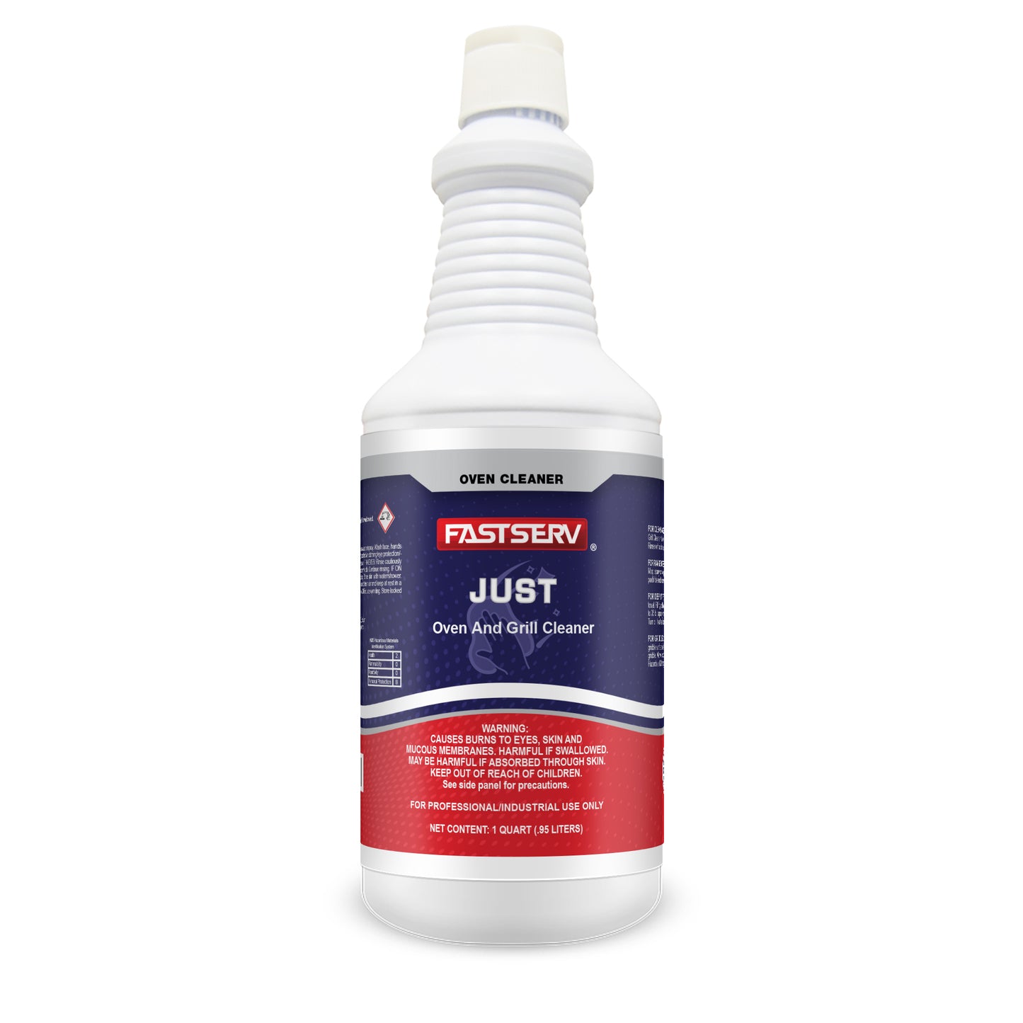 Fastserv Just Oven And Grill Cleaner - 1 Qt Bottle