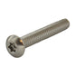 #6-32 x 1 Inch Stainless Steel Torx Pin Button Head Tamper Resistant Machine Screw
