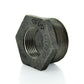 1-1/4" X 1" Schedule 40 Male NPT X FNPT Black Welded Malleable Iron Hex Bushing USA