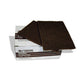 Standard Abrasives 6 x 9 Heavy-Duty Scuff Pad Brown Aluminum Oxide Box of 20 Pads