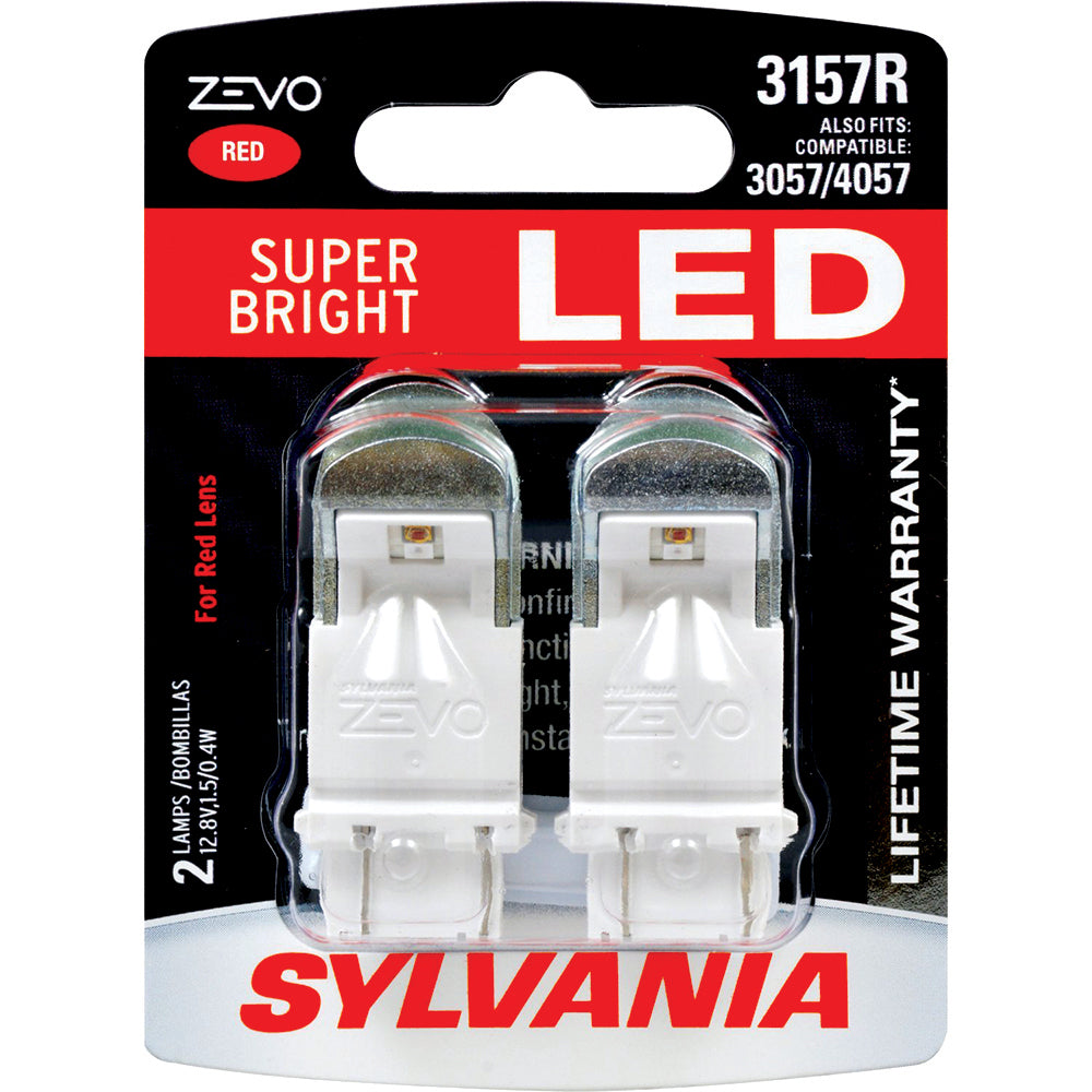 Zevo 3157 Red Auto Led Bulb