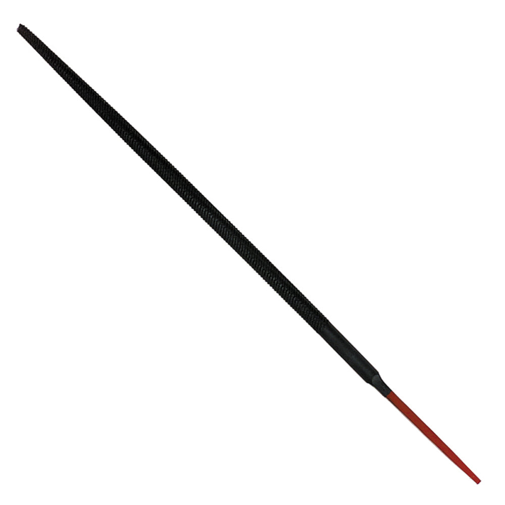 1/2 Inch X 12 Inch Bastard Cut Black Oxide Steel Round Black Maxi Sharp® File