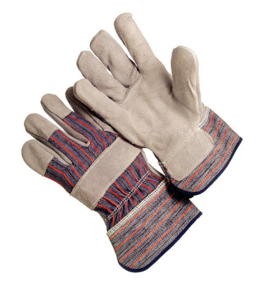 Cowhide Leather Heavy Duty Leather Palm Work Glove - Medium