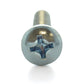 1/4-20 x 1 Inch Coarse Zinc Plated Steel #3 Phillips Drive Flat Countersunk Head Machine Screw