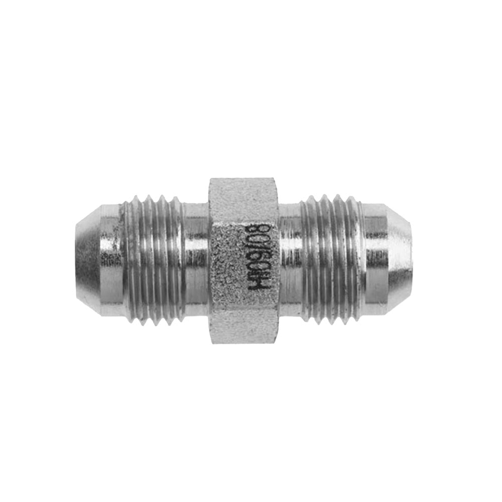 3/4 Inch 5000 Psi Zinc Plated Carbon Steel JIC 37 Degree Small Hex Union