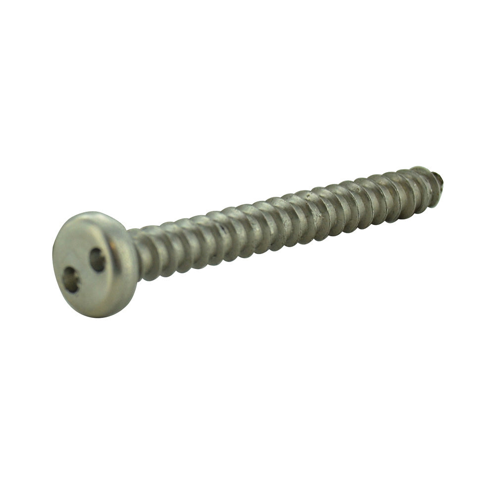 #8 x 1-1/2 Inch Stainless Steel Spanner Pan Head Tamper Resistant Sheet Metal Screw