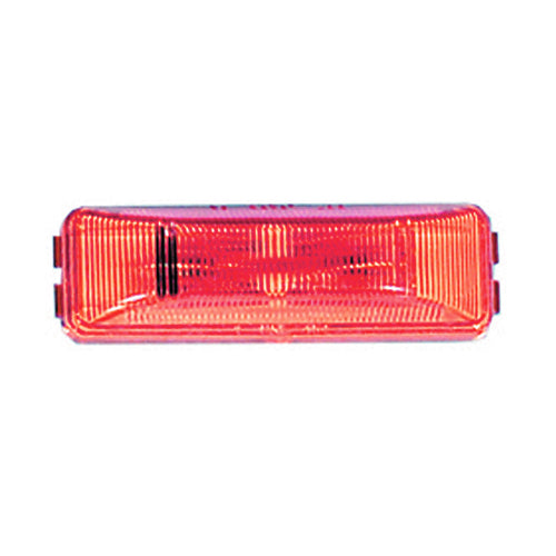 Rectangular Two Bulb 2 Inch Clearance Marker Kit Red