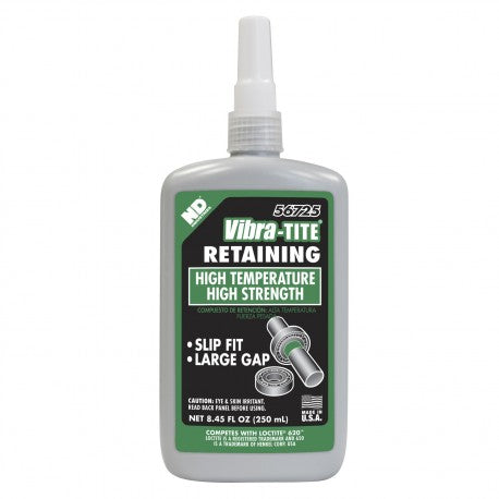 Vibra-Tite Retaining Compound High Temperature - Large Gap - 250 Ml