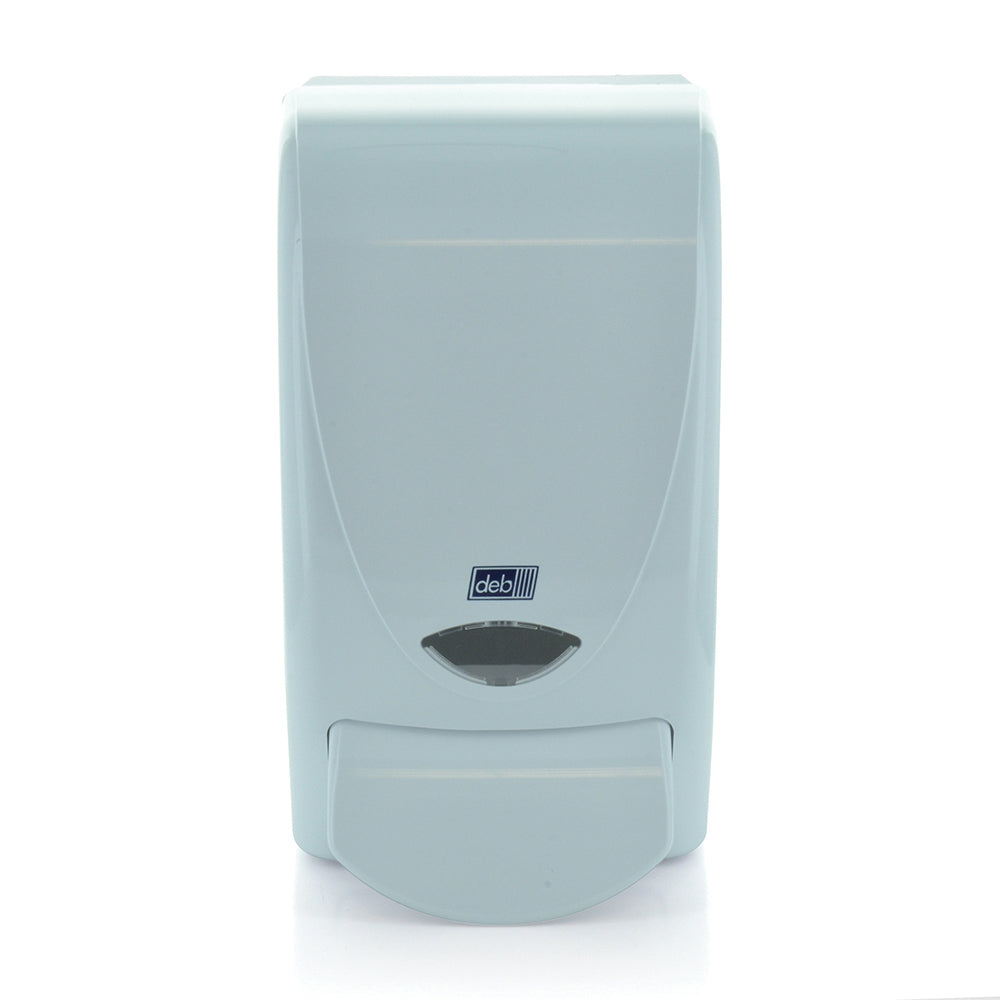 Deb Curved Dispenser White - 1 Liter