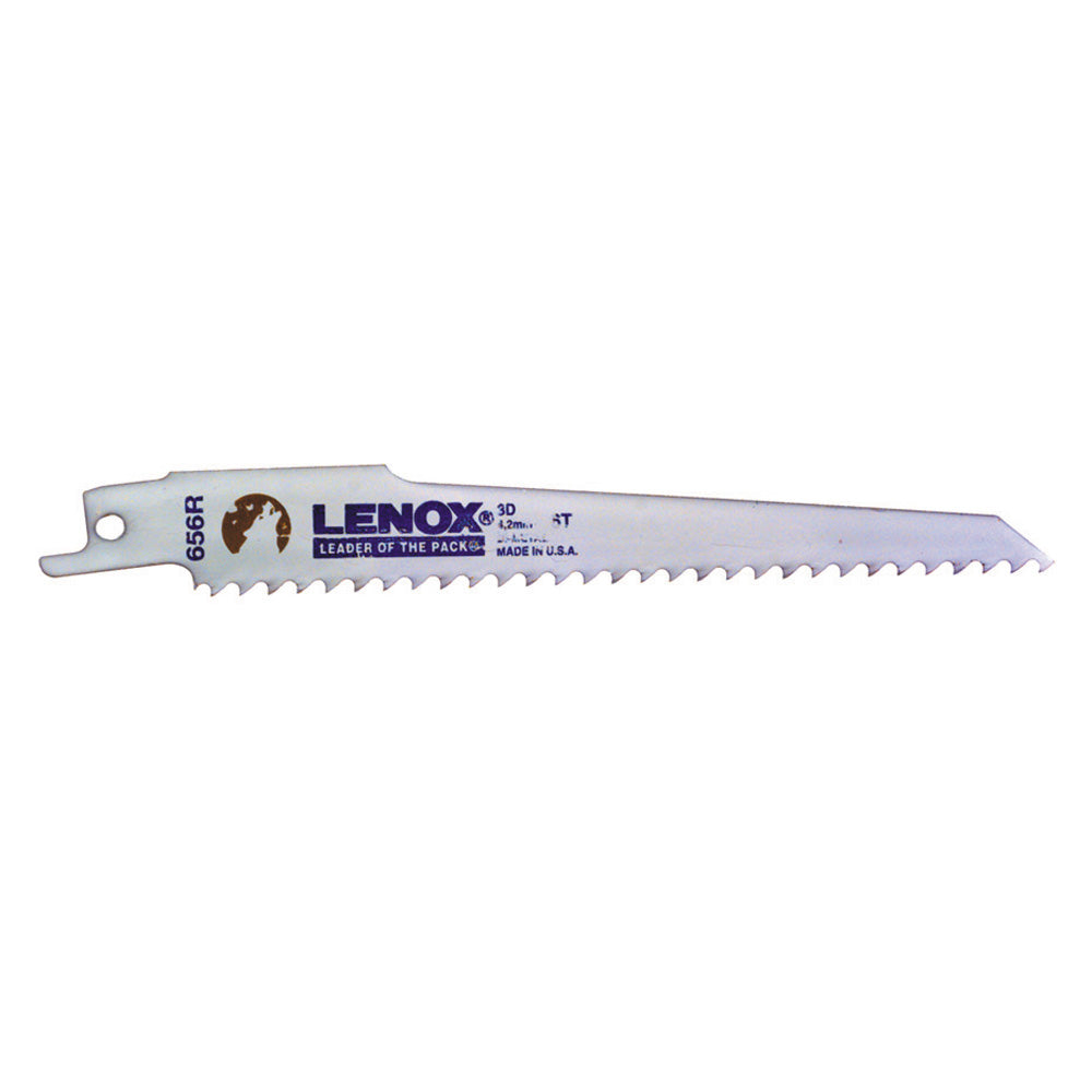 8 Inch X 3/4 Inch 14 TPI Heavy Duty Bi-Metal Reciprocating Saw Blade Lenox