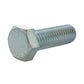 9/16-12 x 2-3/4 Inch Coarse Grade 5 Zinc Plated Medium Carbon Steel Hex Head Cap Screw