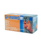 Ammex Gloveworks Heavy Duty Orange Nitrile Disposable Gloves Box of 100, 8 Mil