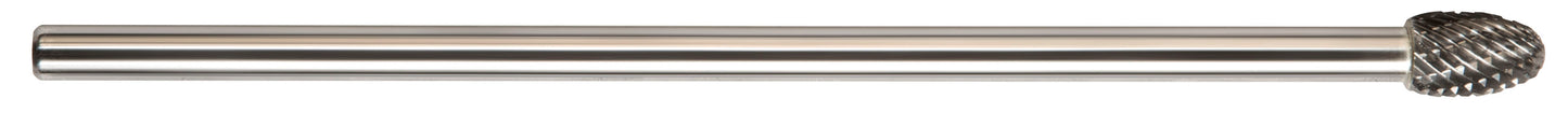 1/2 Inch Oval/Egg 1/4 Inch X 6 Inch Shank Se-5L6 Premium Carbide Bur