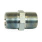 1 Inch 4500 psi Zinc Plated Yellow Dichromate Carbon Steel Hex Pipe Nipple