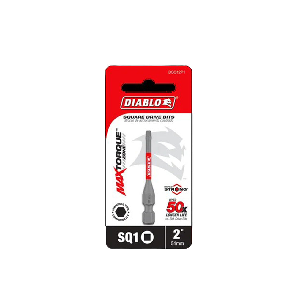 #1 x 2" Squareuare Drive Bit