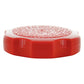 Red Rosette Thumb Screw Knob - 5/16 Inch (1-1/2 Inch Diameter)