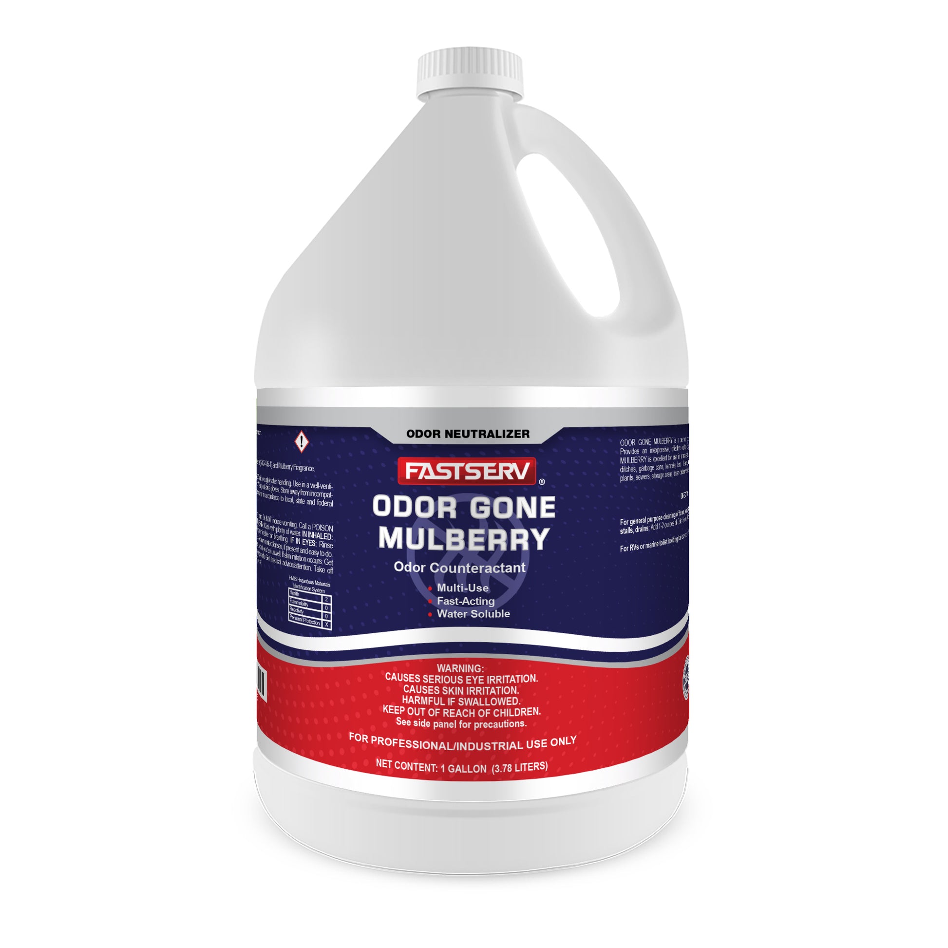 ISI Poly Odor Gone Odor Counteractant - 1 Gallon Bottle Mulberry Scent