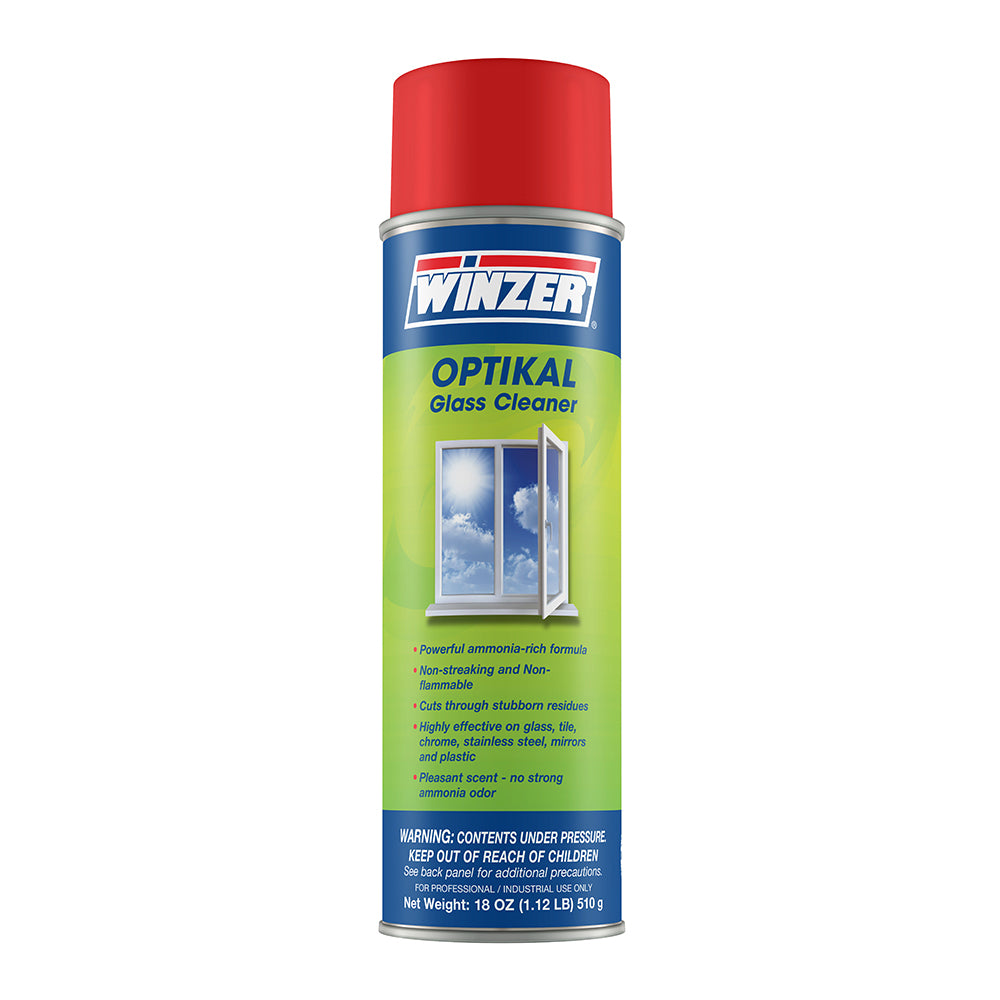 Winzer Optikal Ammonia-Rich Glass Cleaner -18 Oz Net Weight