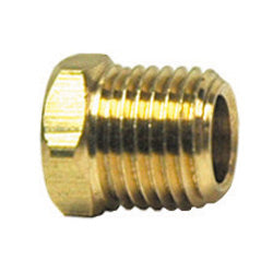 3/8 Inch X 3/4 Inch Lead Free Brass Pipe Hex Bushing