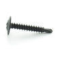 #8-18 x 1/2 Inch Black Oxide Steel #2 Point Modified Truss Head Self-Drilling Tek Screw