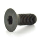M4 x 0.7 x 8 Mm Coarse Black Oxide Class 10.9 DIN 7991 Flat Head Socket Cap Screw