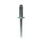 0.251 - 0.375 Inch Grip 1/4 Inch Dia x 0.625 Inch Aluminum Standard Flange Dome Head Blind Rivet