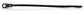 8 Inch 50 Lb Screw Mount Wire Tie - Black