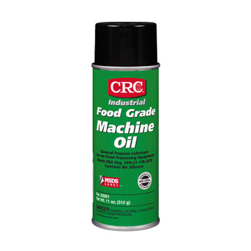 CRC Food Grade Machine Oil - 10 Oz Net Weight - Aerosol