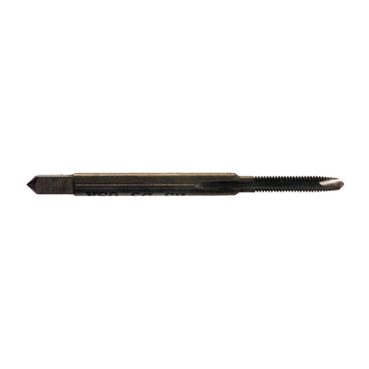 M12 x 1.25 Spiral Point Tap Amber Gold Finish Tungsten / Molybdenum Tool Steel