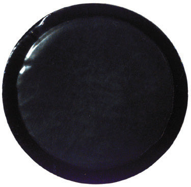 2-1/4 Inch Black/White Poly Back Medium Round Feather-Edge Tube Repair Unit