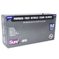 SURECARE 5 MIL NITRILE BLACK DISPOSABLE GLOVES (100 COUNT BULK DISCOUNT PRICE) - CLEARANCE