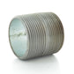 1-1/4 Inch x 6 Inch Sch 40 Mnpt Galvanized Welded Carbon Steel Pipe Nipple Usa