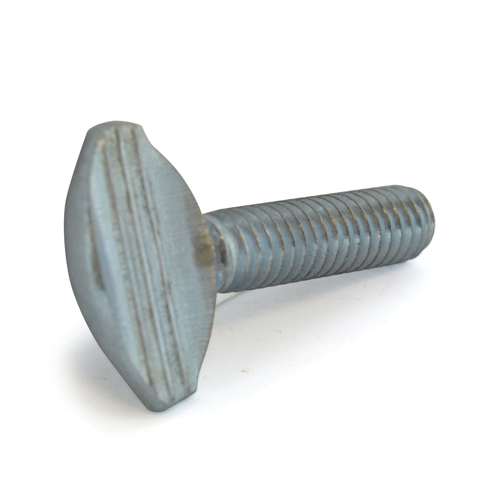 1/4-20 x 3 Inch Coarse Zinc Plated Steel Thumb Screw