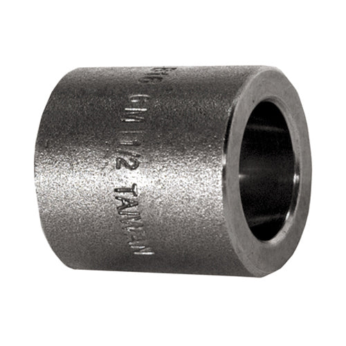 1-1/4 Inch Socket Weld Black Forged Carbon Steel Pipe Coupling