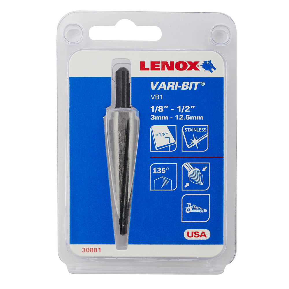 #4 Vari-Bit Step Drill High Speed Steel Lenox