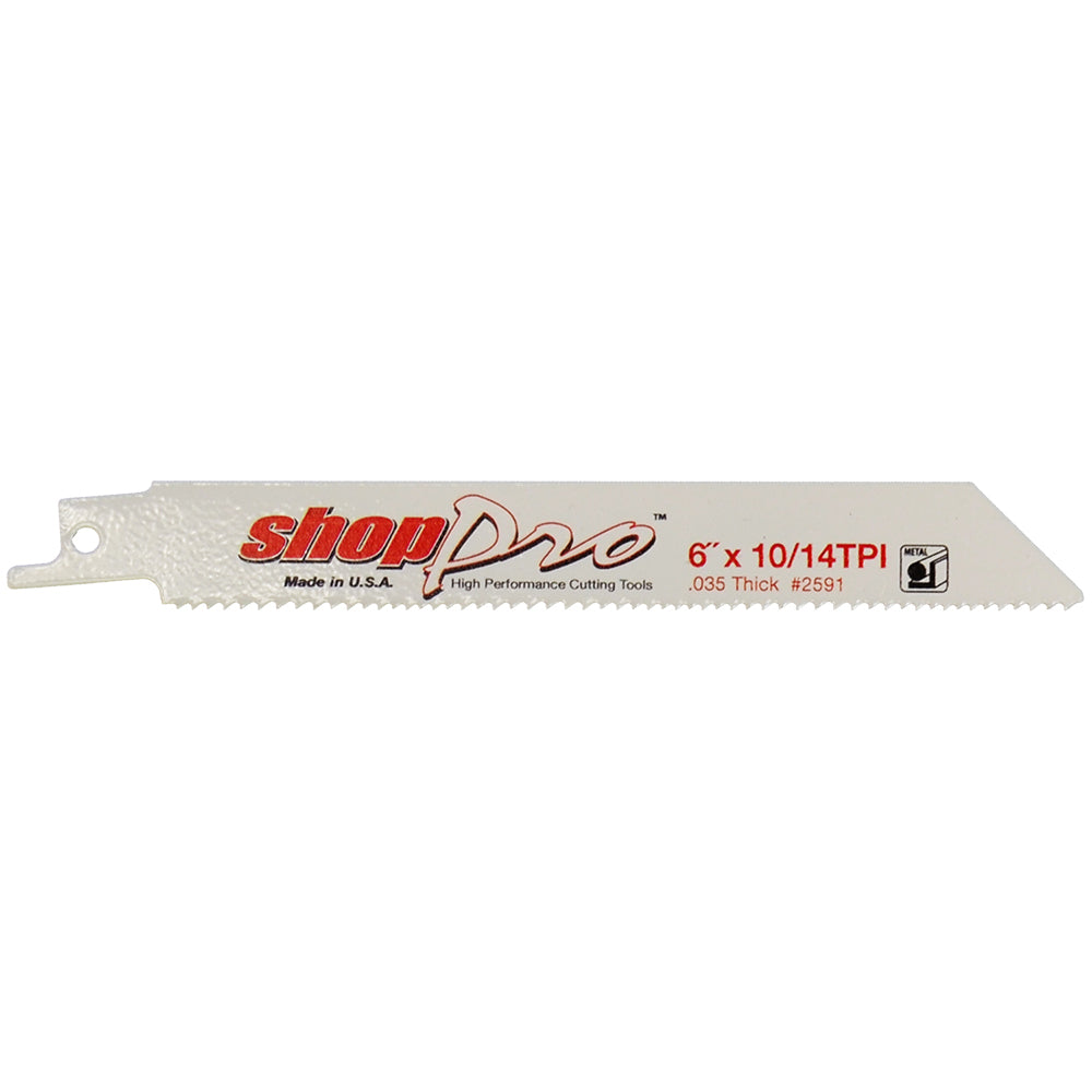 RECIPROCATING SAW BLADES - Shop Pro