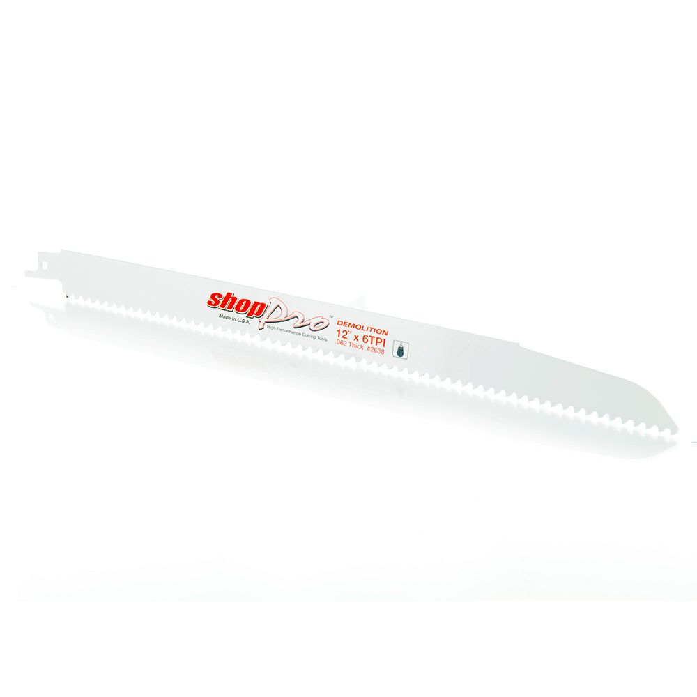 RECIPROCATING SAW BLADES - Shop Pro