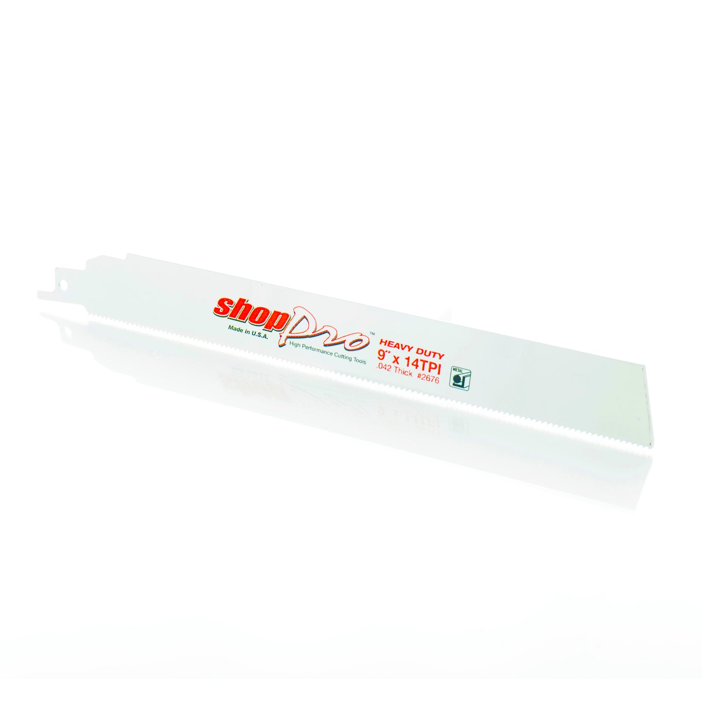 RECIPROCATING SAW BLADES - Shop Pro