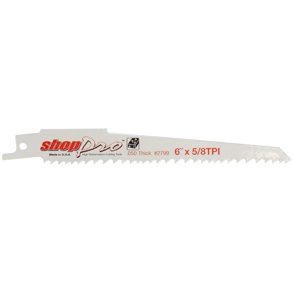 RECIPROCATING SAW BLADES - Shop Pro