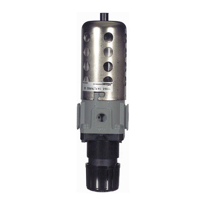 1/4 Inch NPT 40 Micron 150 Psi 50 Scfm 5 Oz Polycarbonate Bowl Air Line Piggyback Filter/Regulator