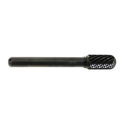 1/2 Inch Cylindrical Radius End 1/4 Inch X 6 Inch Shank Sc-5L6 Premium Carbide Bur