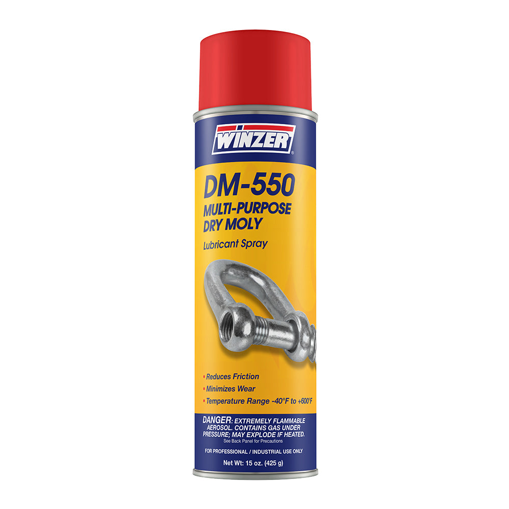 Winzer Dm-550 Multi-Purpose Dry Moly - 15 Oz Net Weight - Aerosol