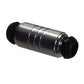 M4 Nickel Plated Brass Push-In Tube Union