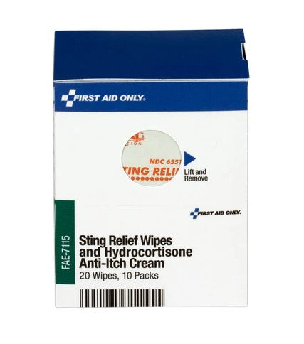 Sting Wipes-20- & Hydro Cr- 10