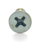 #10-32 x 2-1/2 Inch Fine Zinc Plated Steel #2 Phillips Drive Flat Countersunk Head Machine Screw