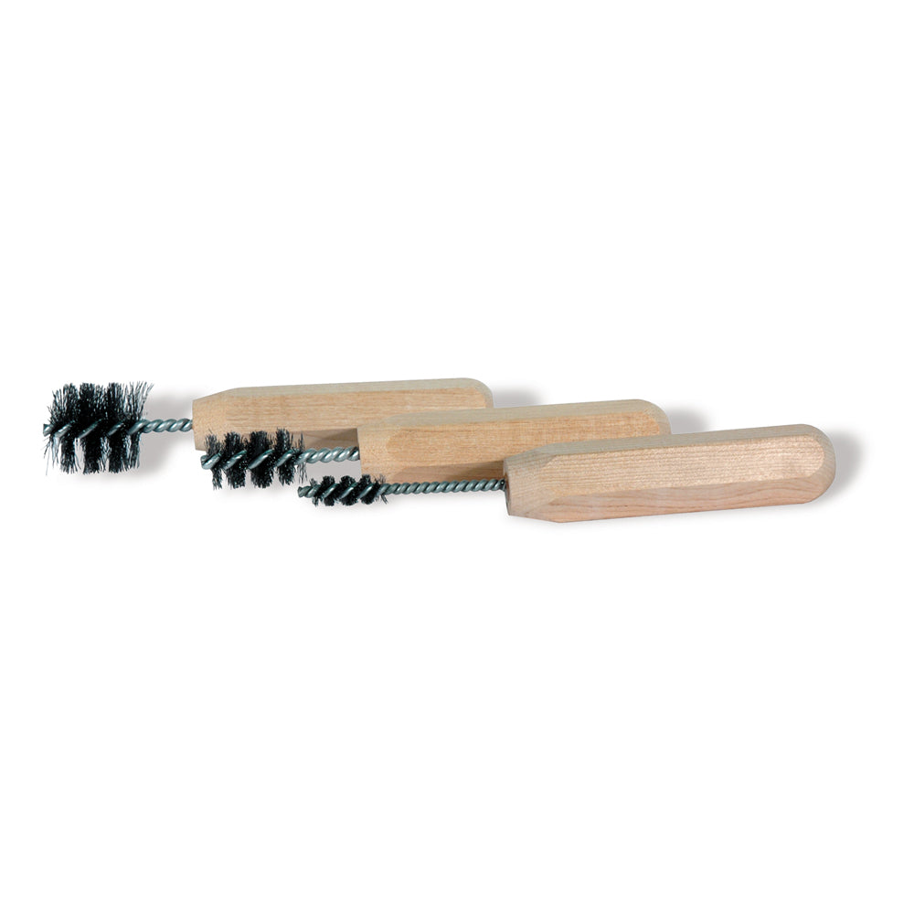 3/8 Inch Solid Birch Wood Handle Carbon Steel Bristle Premium Fitting Brush