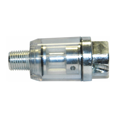 1/4 Inch Male National Pipe Thread (MNPT) X 1/4 Inch Fnpt 1/2 Oz Oil In-Line Lubricator