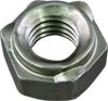 1/2-13 Square Piloted Projection Weld Nut SS