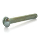 1/4-20 x 1 Inch Coarse Zinc Plated Steel #3 Phillips Drive Round Head Machine Screw