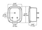 Universal Stop Turn Tail Combination Light Red